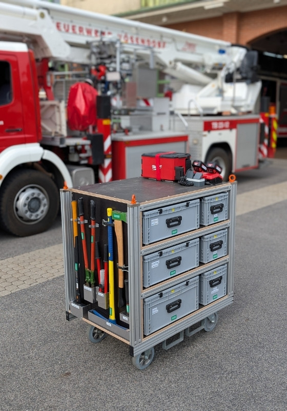 Feuerwehr Rollcontainer Sturm 