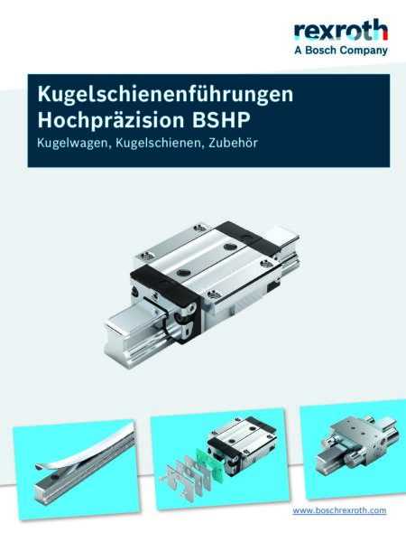 thumbnail of Kugelschienenführungen Hochpräzision BSHP