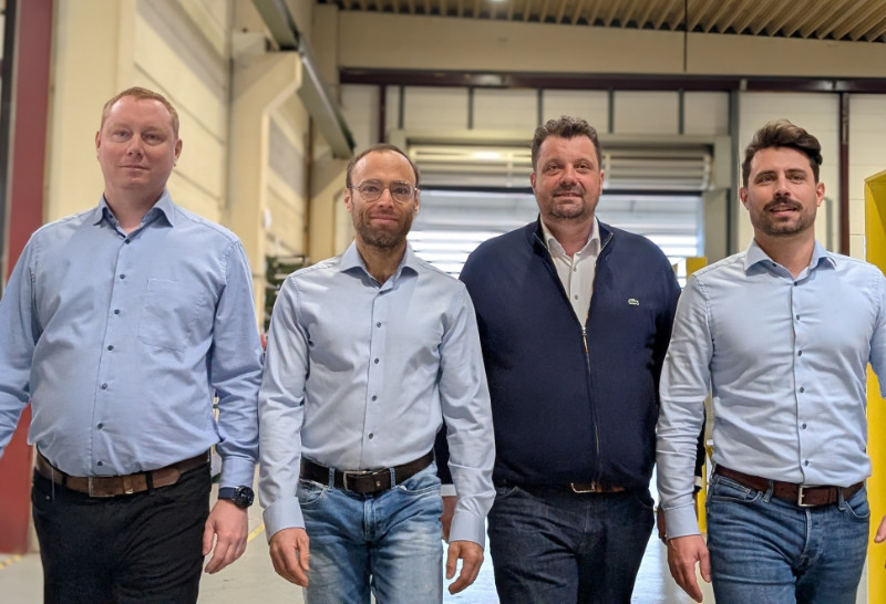 Franz Puregger, Geschäftsführer von Reiter Österreich, mit seinem Management-Team – Führung, Strategie und industrielle Kompetenz