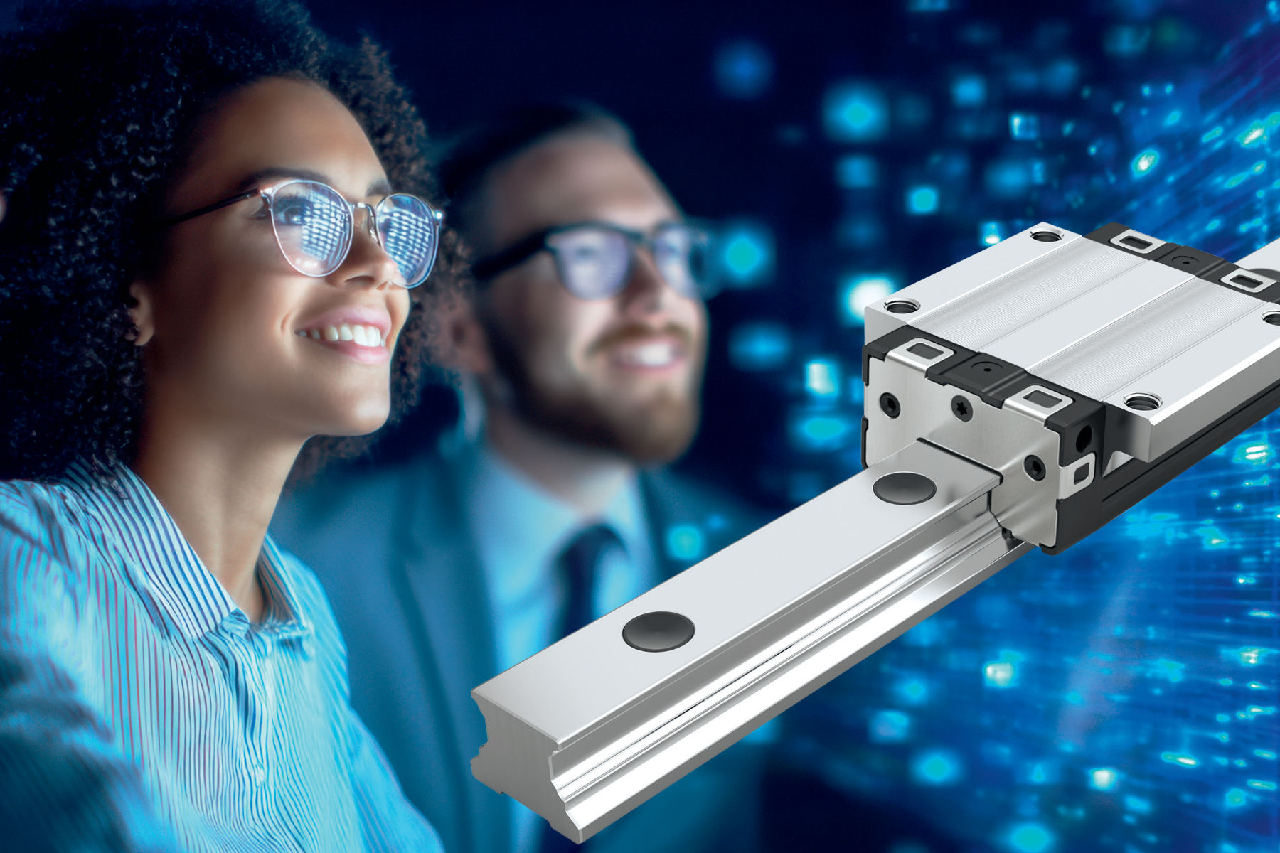 Bosch Rexroth BSCL Kugelschienenführung für präzise Linearbewegungen im Maschinenbau und der Automatisierungstechnik
